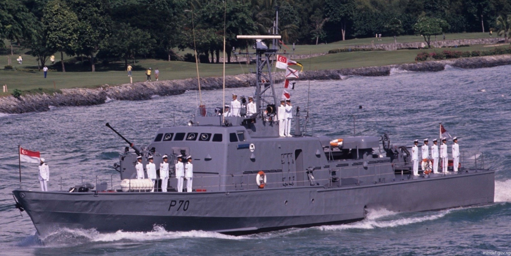 independence class gunboat republic singapore navy rss 05x