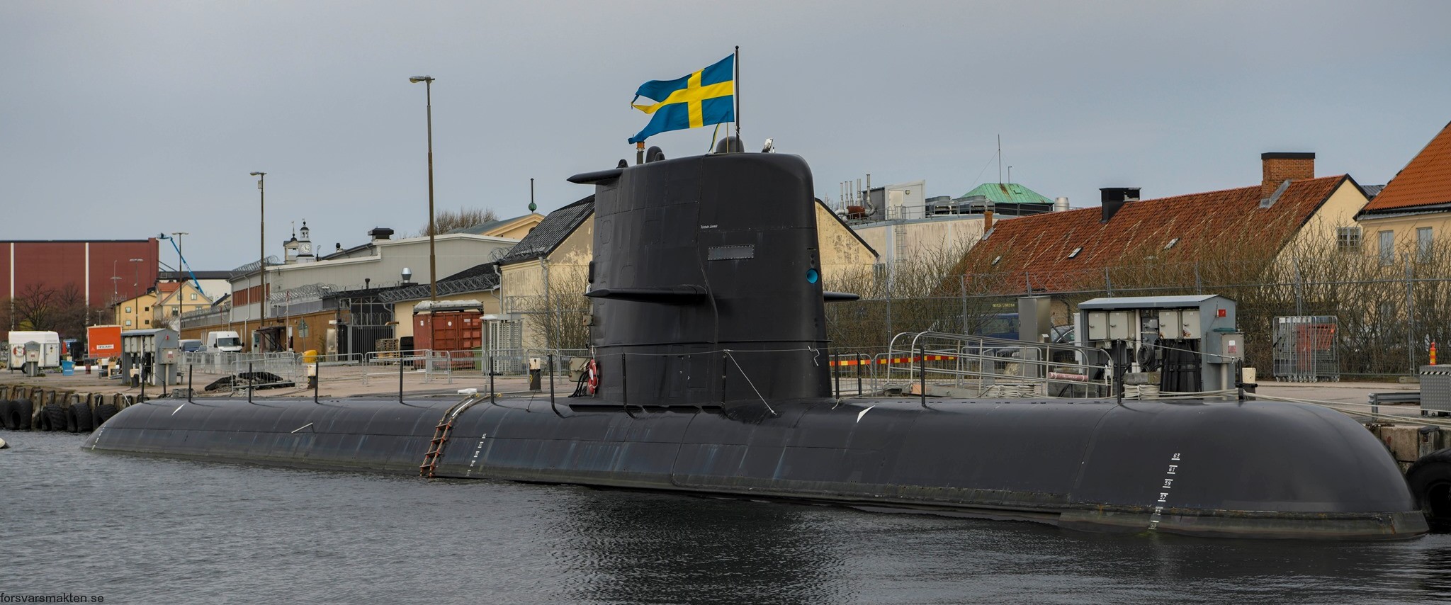 HMS Gotland Submarine Onboard M/V Eide Transporter In San , 40% OFF