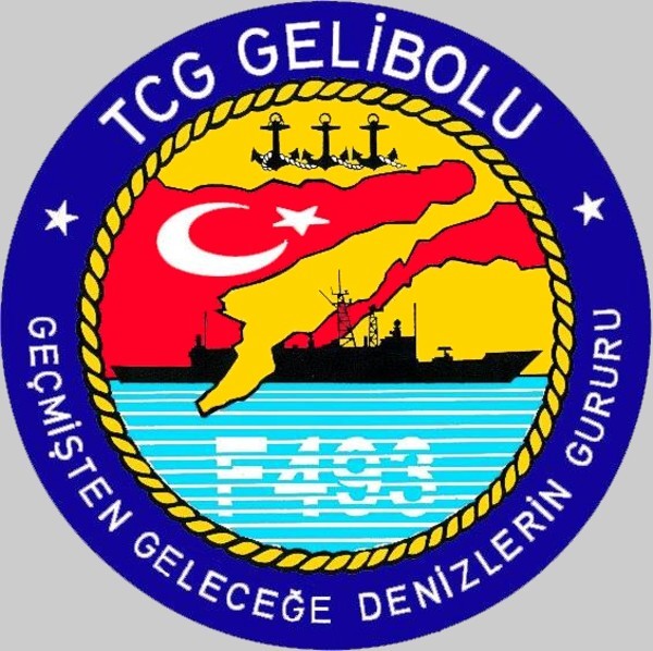 f-493 tcg gelibolu insignia crest patch badge gabya g-class frigate turkish navy 03