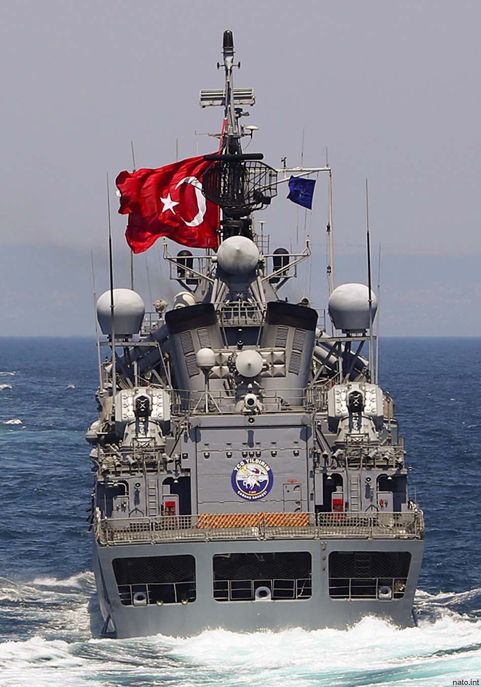 TCG Yildirim F-243 MEKO 200TN Yavuz class Frigate Turkish Navy