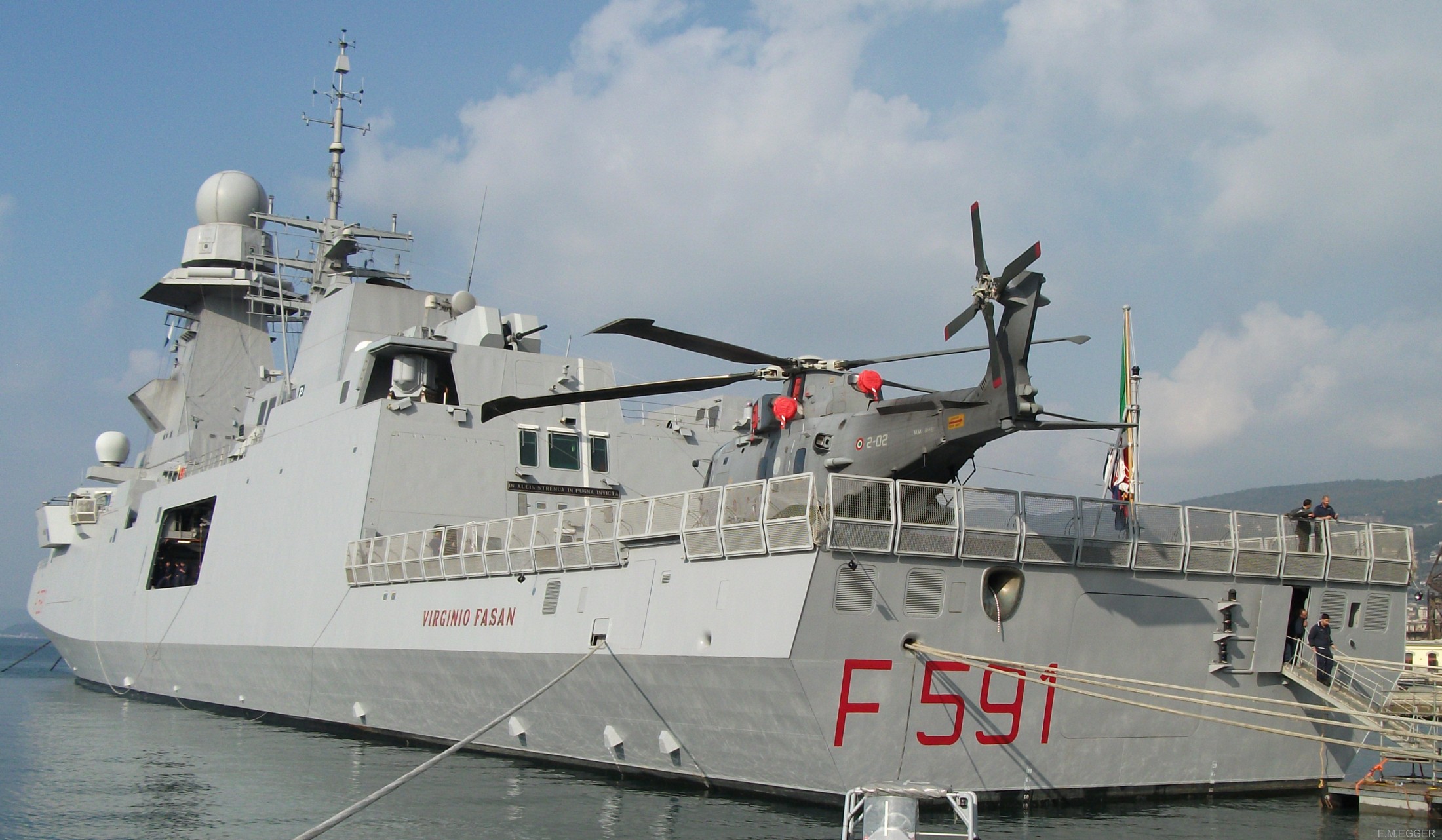 f-591 virginio fasan fremm bergamini class frigate italian navy marine militare 10a