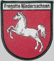 f 208 fgs niedersachsen frigate crest insignia patch