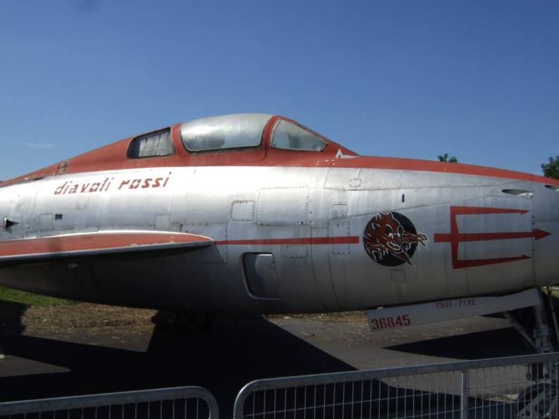 Republic F-84F Thunderjet Diavoli Rossi