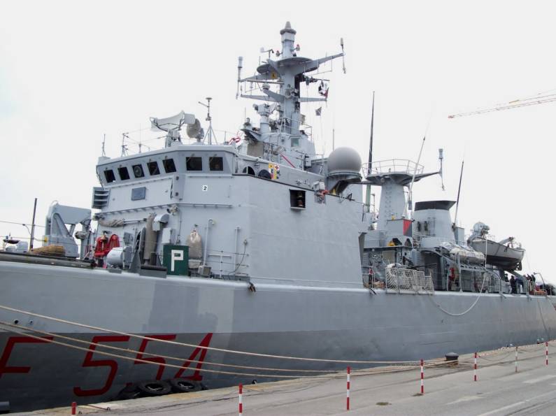 F-554 ITS Nave Sfinge Minerva class corvette Trieste