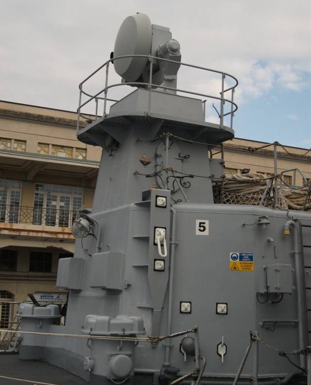 Selenia RTN-30X SPG-75 fire control radar Albatros SAM F-554 Sfinge Minerva class