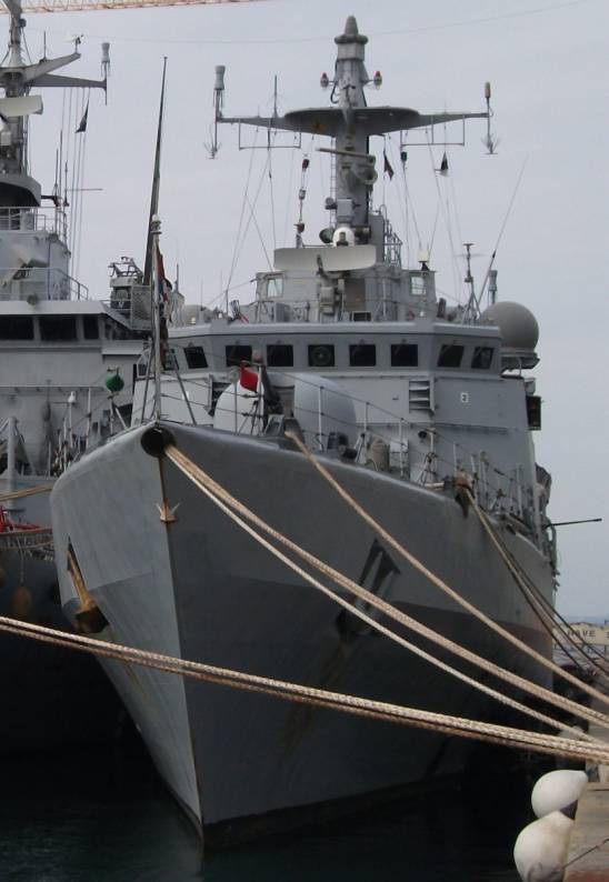 F-554 Nave ITS Sfinge Minerva class corvette Trieste