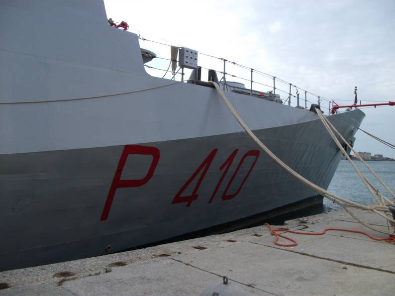 P-410 ITS Nave Orione Trieste NUPA