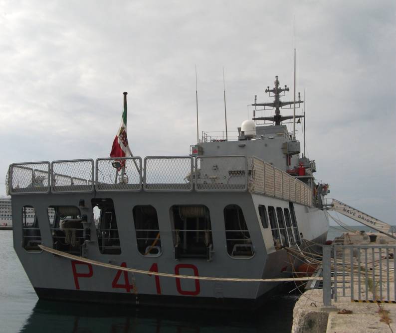 P-410 ITS Nave Orione OPV NUPA Trieste