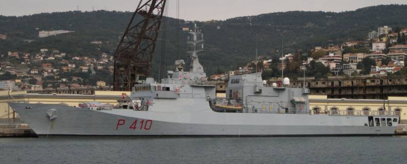 ITS Nave Orione P-410 Cassiopea-2 class OPV NUPA Trieste