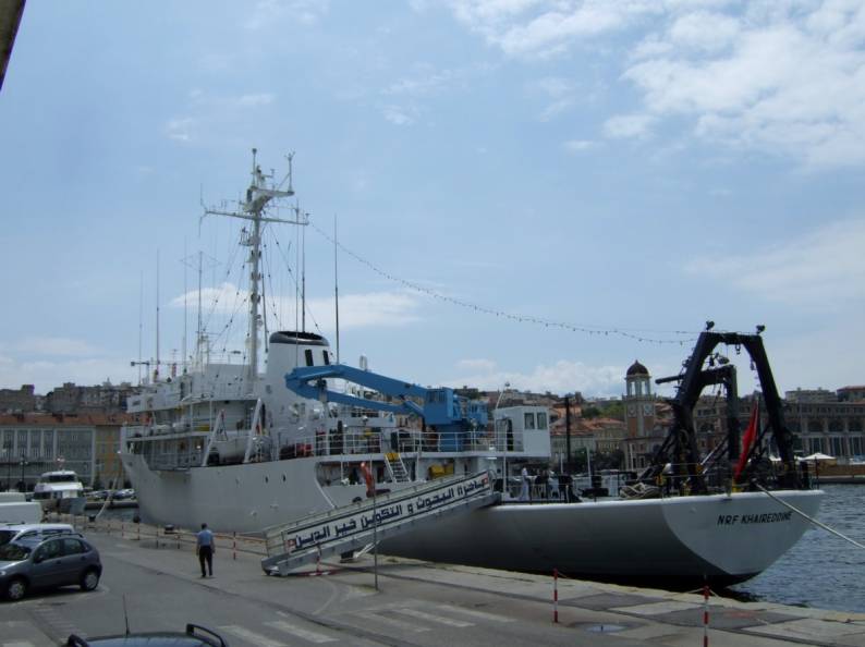 NRF Khaireddine A 700 Tunisian Navy - Trieste, Italy