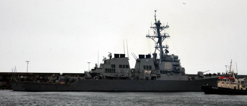 ddg-74 uss mc faul arleigh burke class destroyer us navy