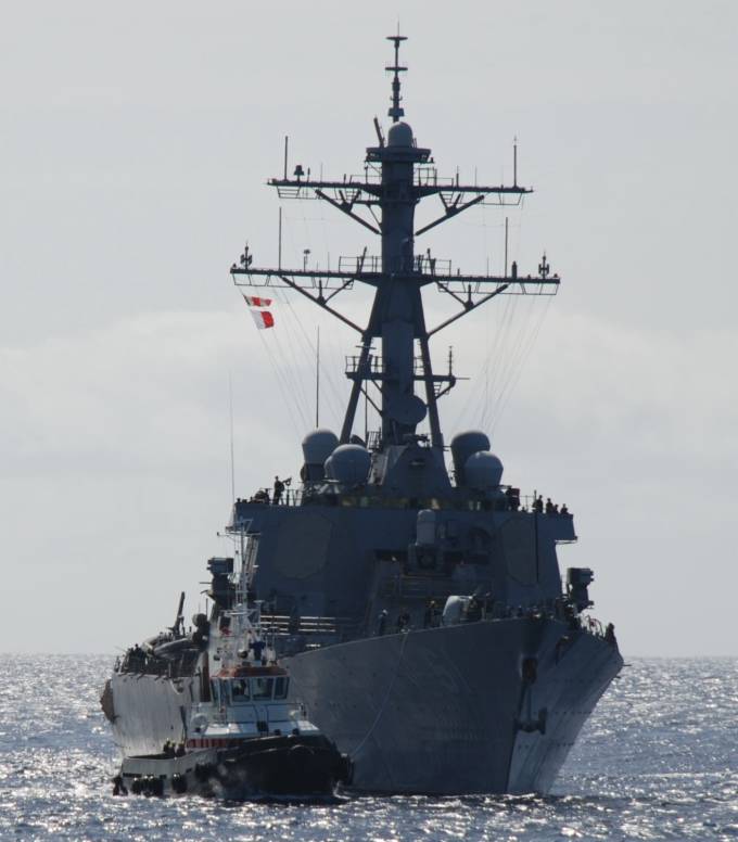 DDG 61 USS Ramage destroyer port visit ponta delgada azores august 2013