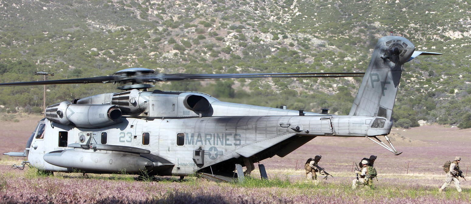 hmh-361 flying tigers marine heavy helicopter squadron sikorsky ch-53e super stallion usmc 92