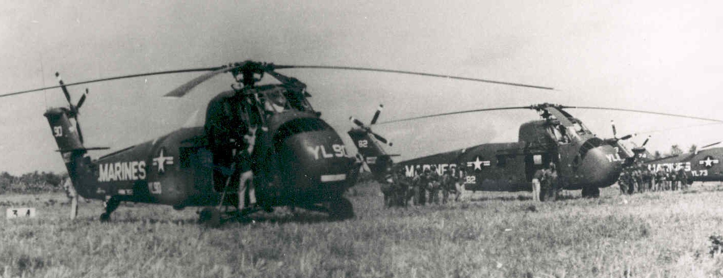 hmm-362 ugly angels marine medium helicopter squadron usmc sikorsky hus-1 uh-34d seahorse 10