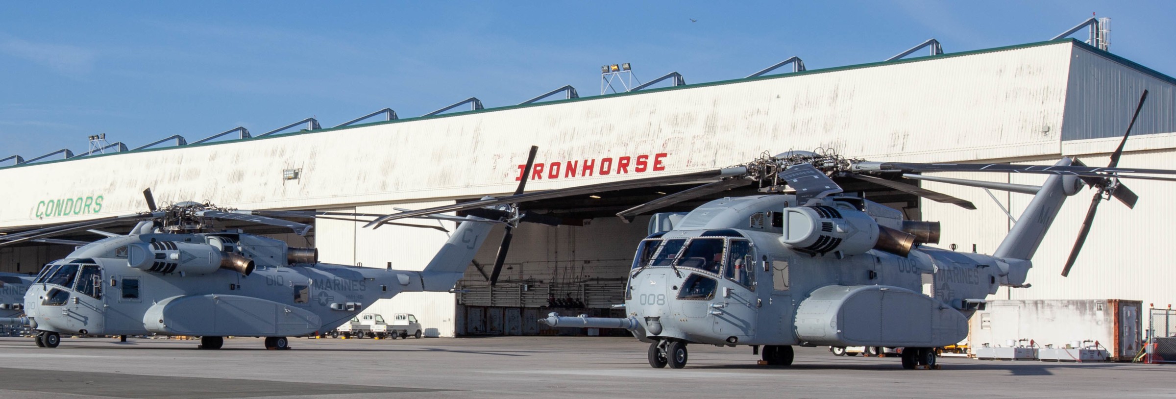 hmh-461 ironhorse ch-53k king stallion marine heavy helicopter squadron mcas new river nc 187 