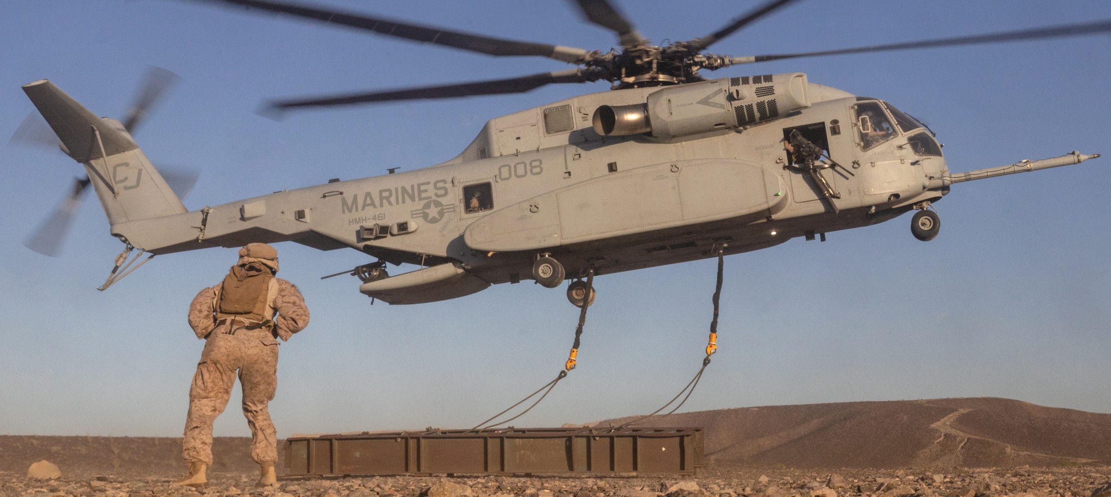 hmh-461 ironhorse ch-53k king stallion marine heavy helicopter squadron usmc wti yuma arizona 211