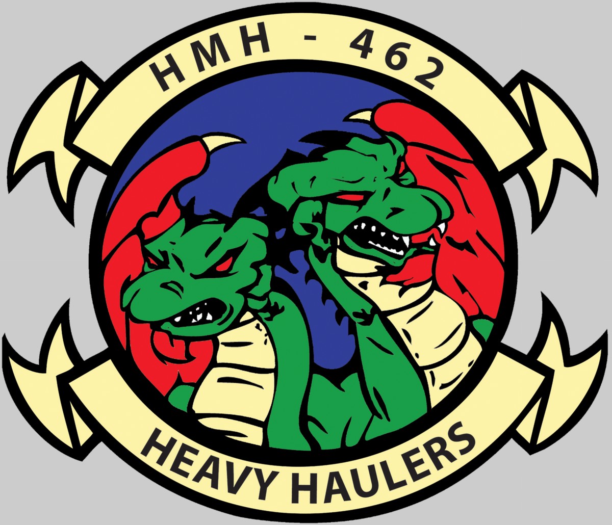 hmh-462 heavy haulers insignia crest patch badge ch-53e super stallion marine heavy helicopter squadron 02x