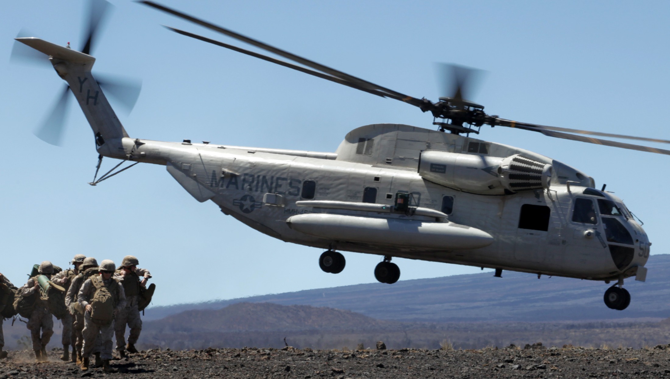 hmh-463 pegasus ch-53d sea stallion marine heavy helicopter squadron usmc rimpac 2010