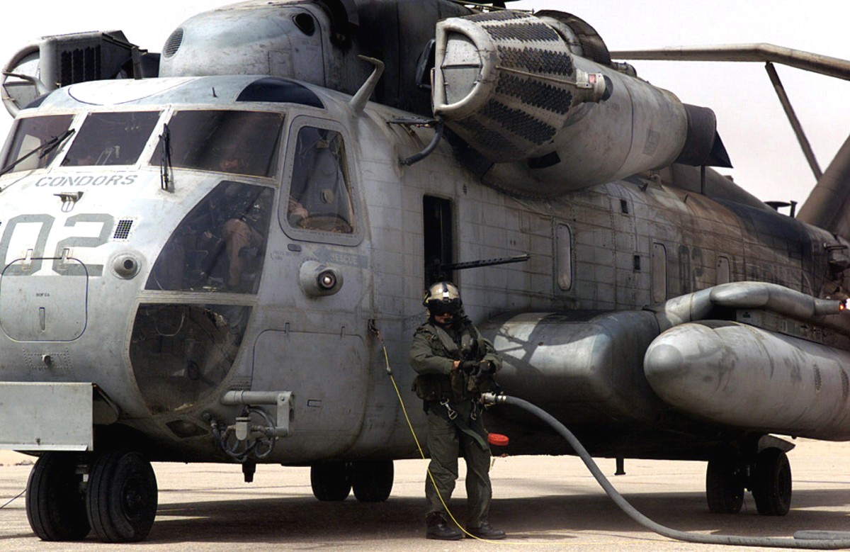 hmh-464 condors ch-53e super stallion marine heavy helicopter squadron operation iraqi freedom 12