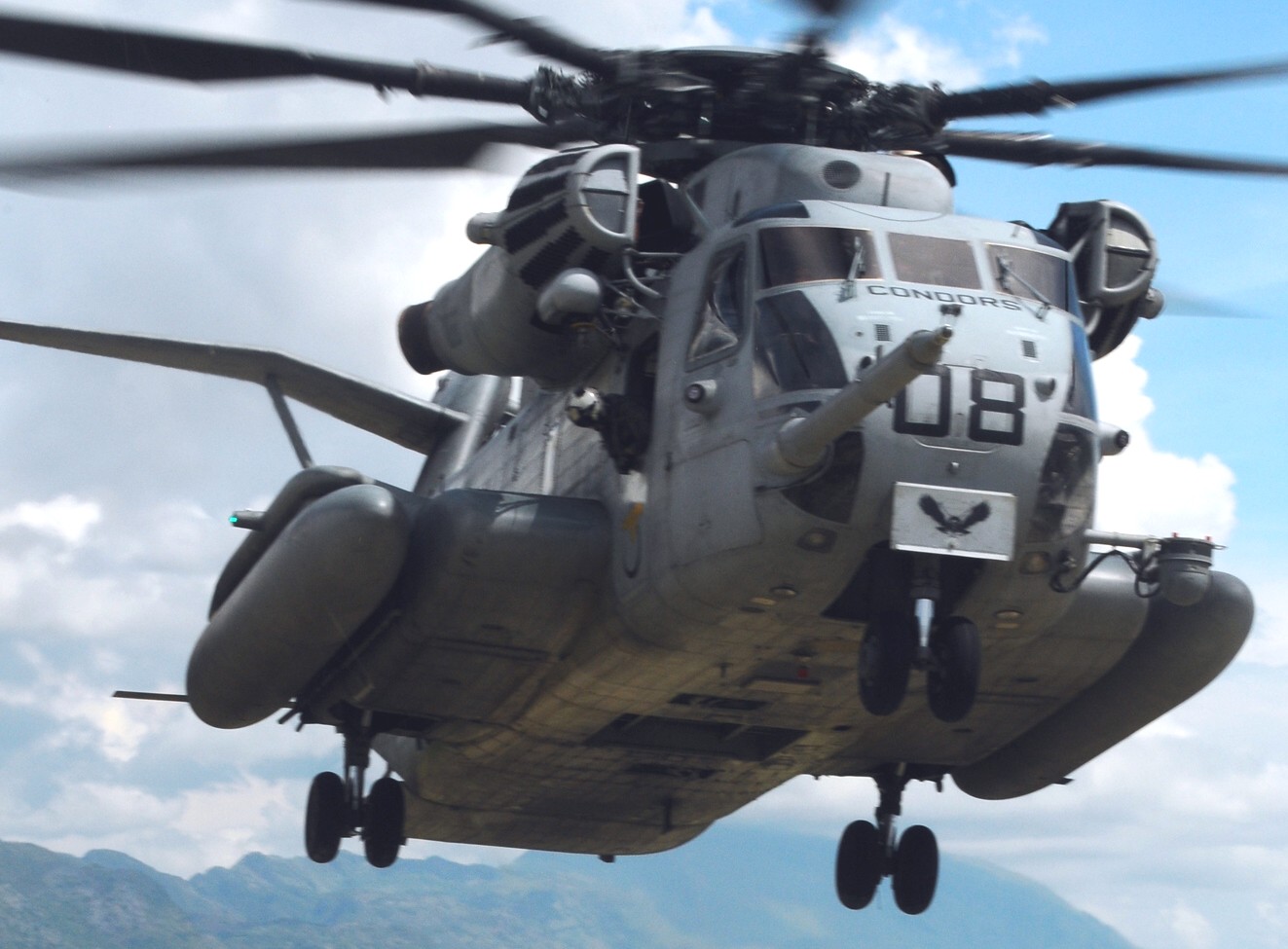 hmh-464 condors ch-53e super stallion marine heavy helicopter squadron 45