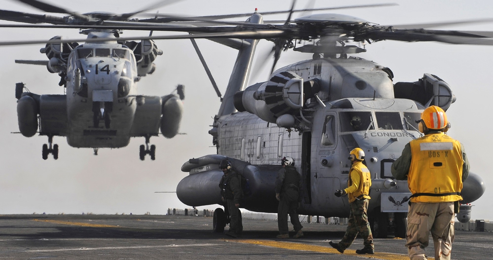 hmh-464 condors ch-53e super stallion marine heavy helicopter squadron uss bataan haiti 2010