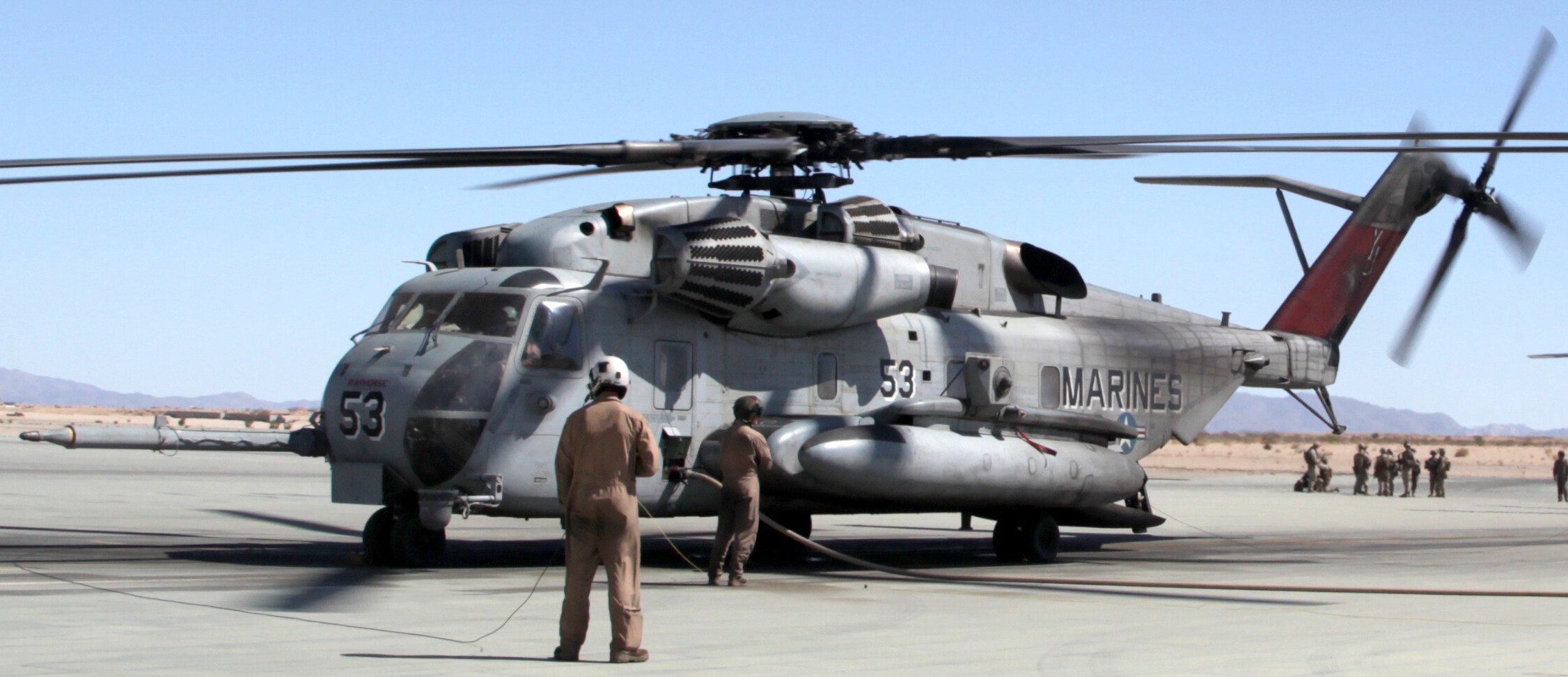 hmh-465 warhorse ch-53e super stallion marine heavy helicopter squadron 41