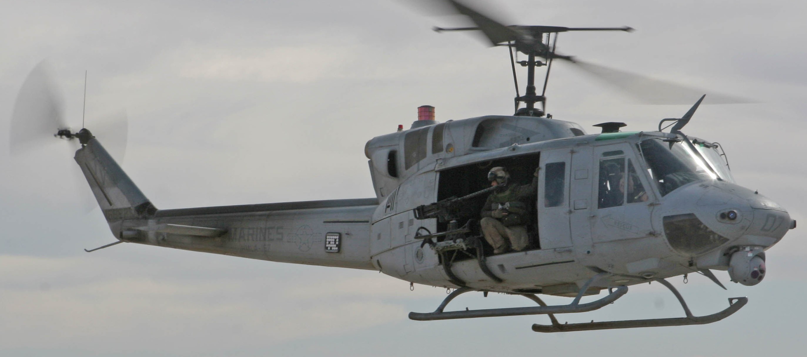 hmla-167 warriors marine light attack helicopter squadron uh-1n twin huey usmc al asad iraq 09