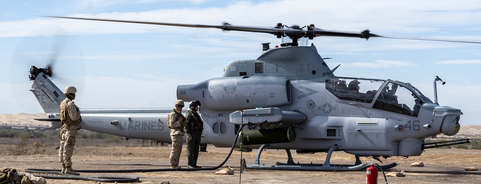 hmla-169 vipers marine light attack helicopter squadron ah-1z viper chocolate mountain gunnery range 56