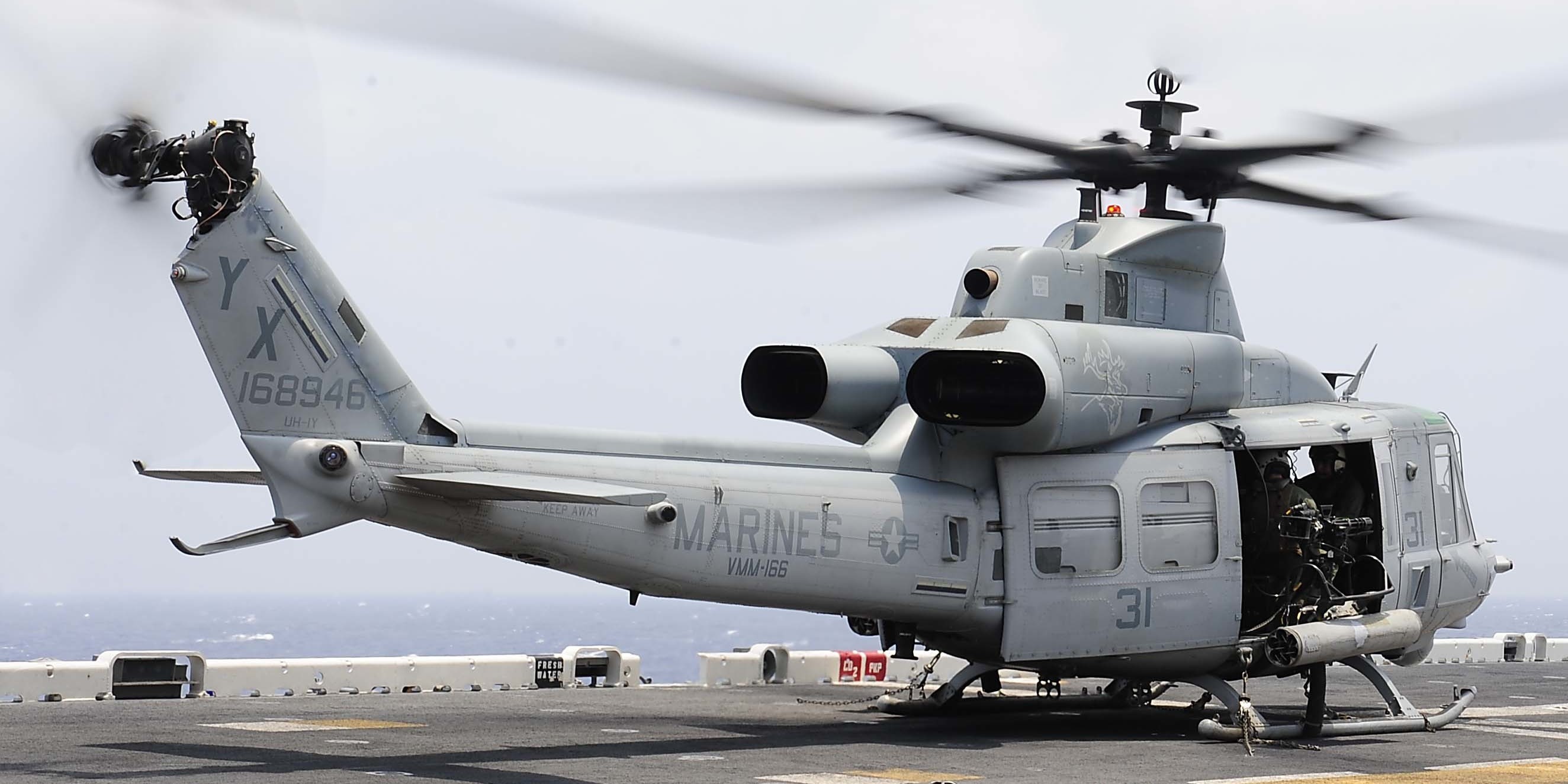 hmla-267 stingers marine light attack helicopter squadron uh-1y venom 23