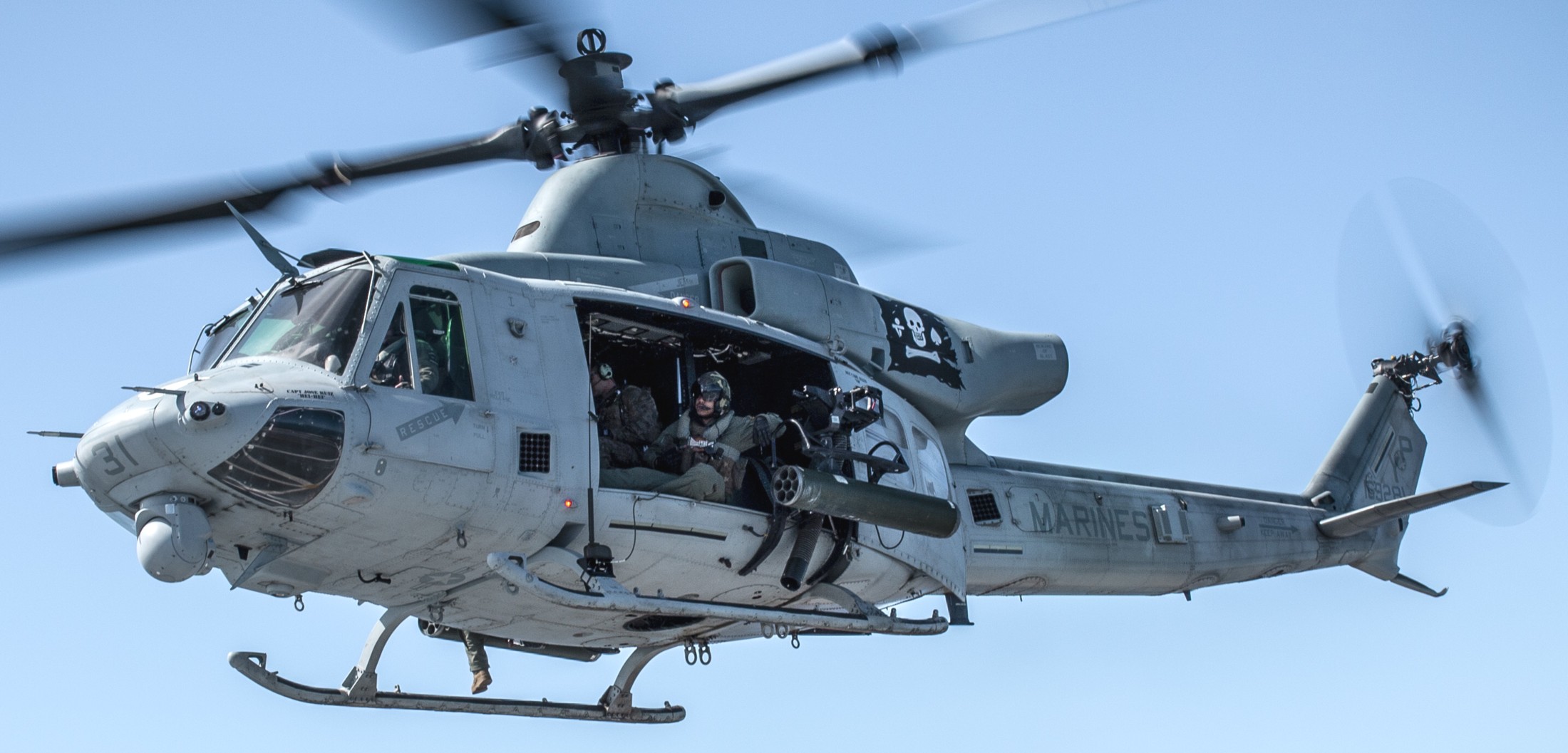 hmla-267 stingers marine light attack helicopter squadron uh-1y venom 54