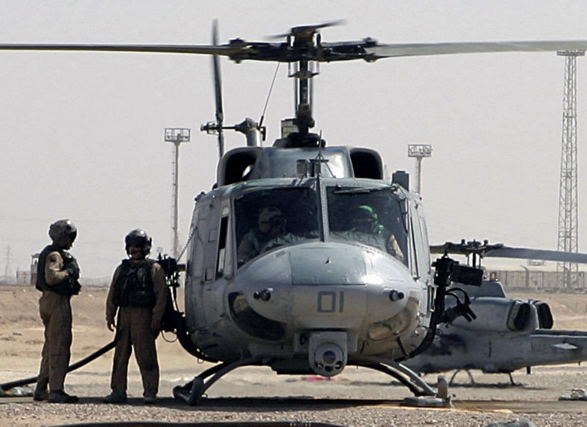 hmla-269 gunrunners marine light attack helicopter squadron uh-1n twin huey iraqi freedom 2005 29