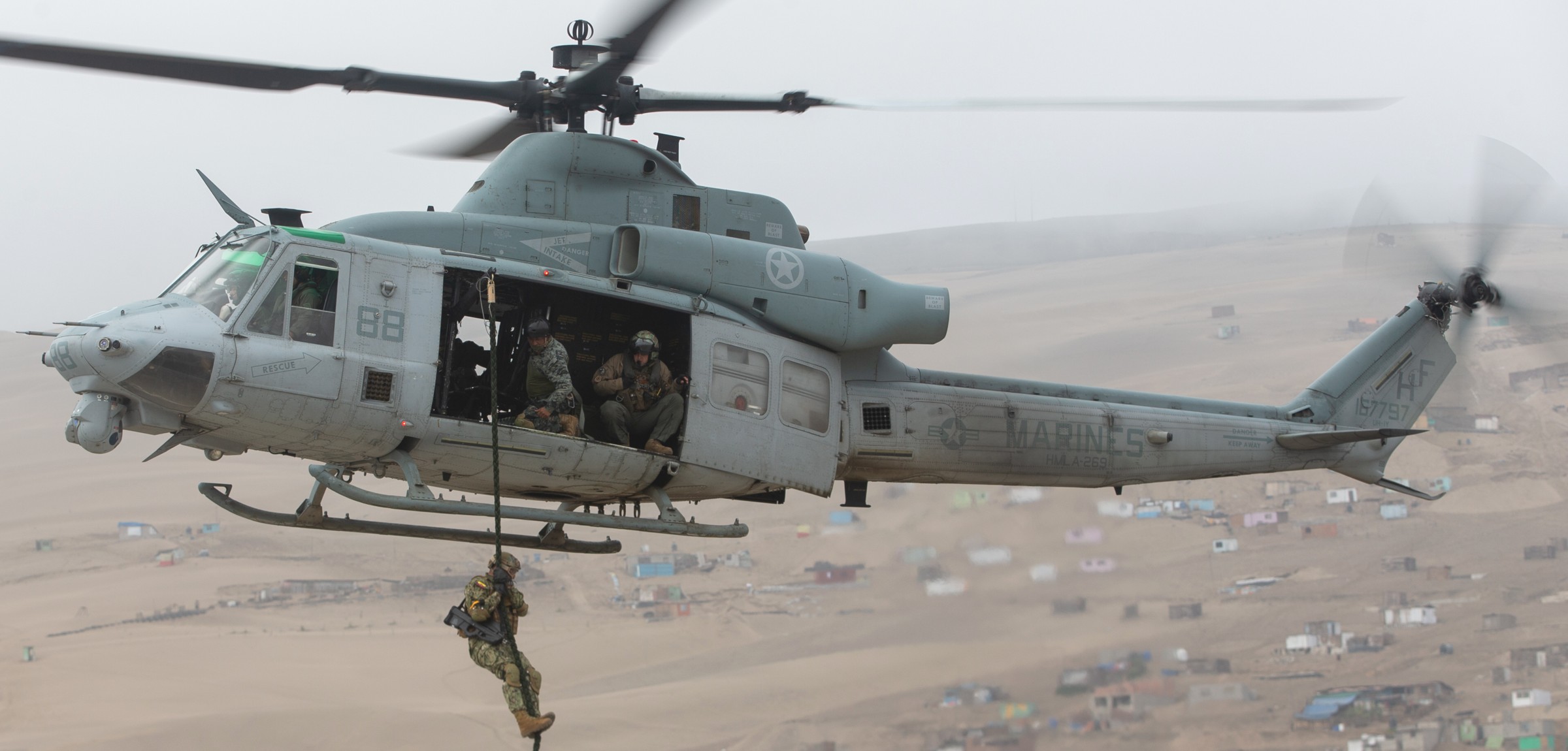 hmla-269 gunrunners marine light attack helicopter squadron uh-1y venom ancon peru unitas lxii 109