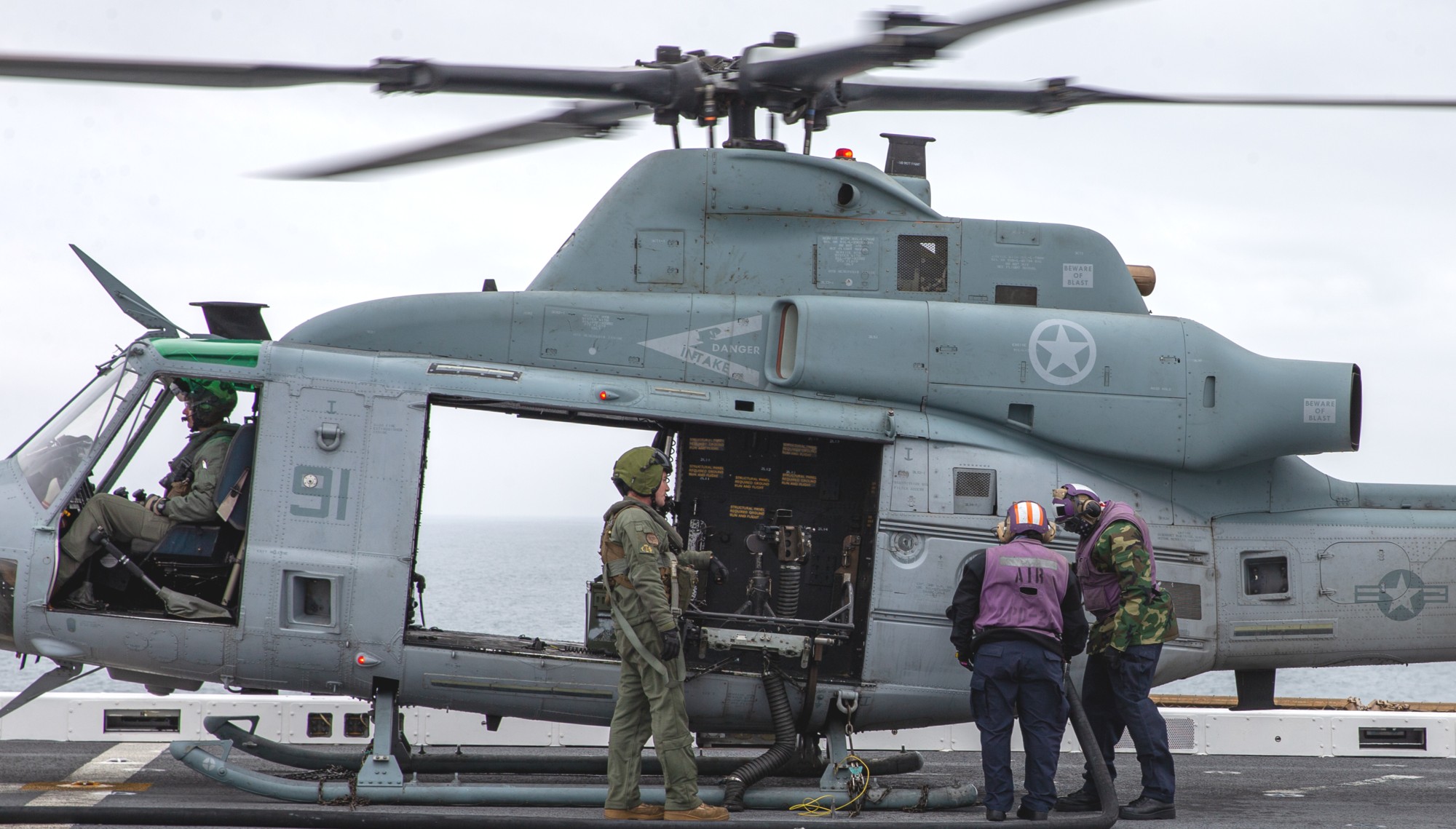 hmla-269 gunrunners marine light attack helicopter squadron uh-1y venom 111