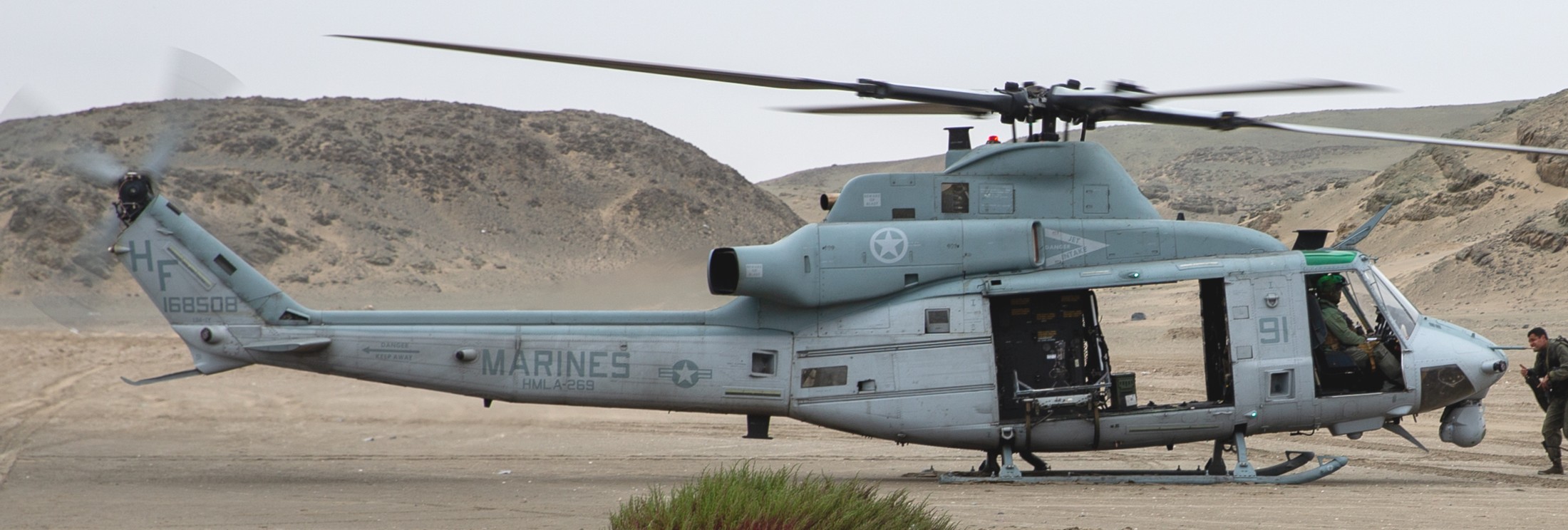 hmla-269 gunrunners marine light attack helicopter squadron uh-1y venom exercise unitas lxii 2021 peru 113