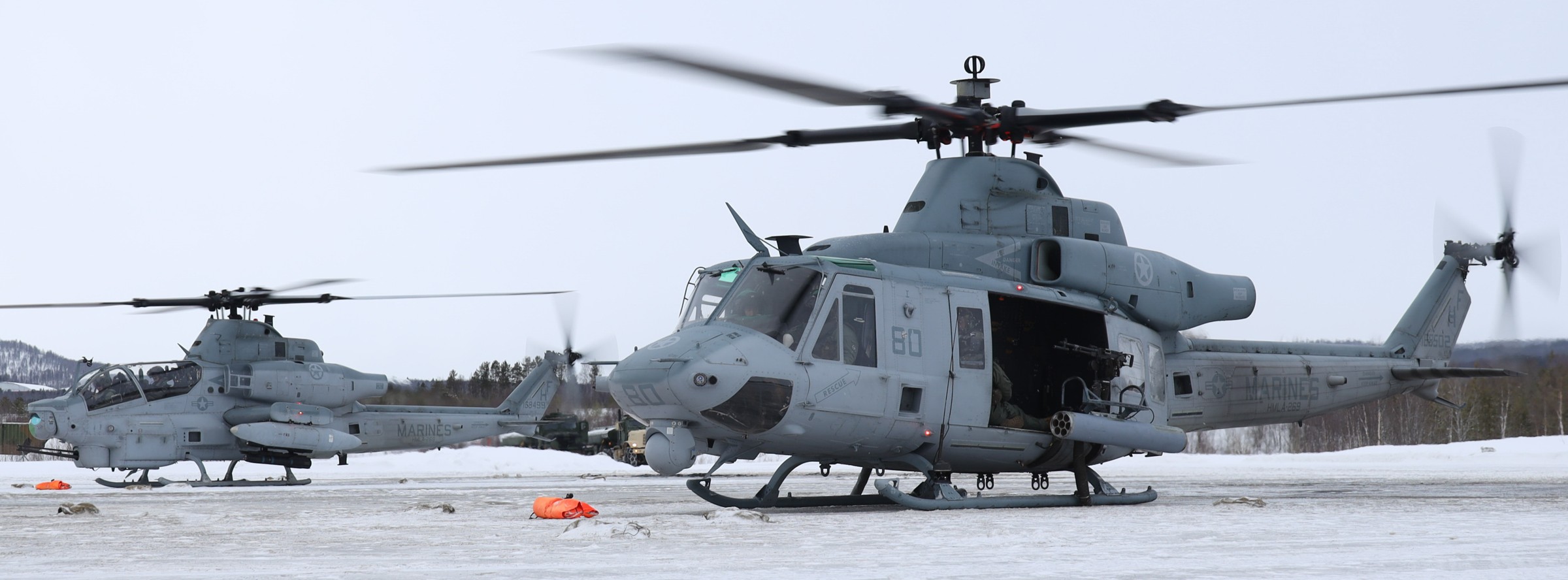 hmla-269 gunrunners marine light attack helicopter squadron nato cold response bardufoss air station norway 125