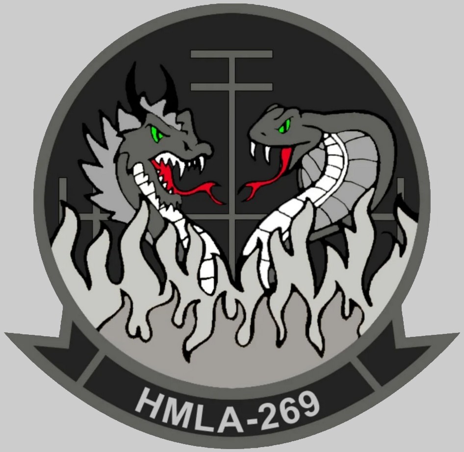 hmla-269 gunrunners insignia crest patch badge marine light attack helicopter squadron mcas new river 02x