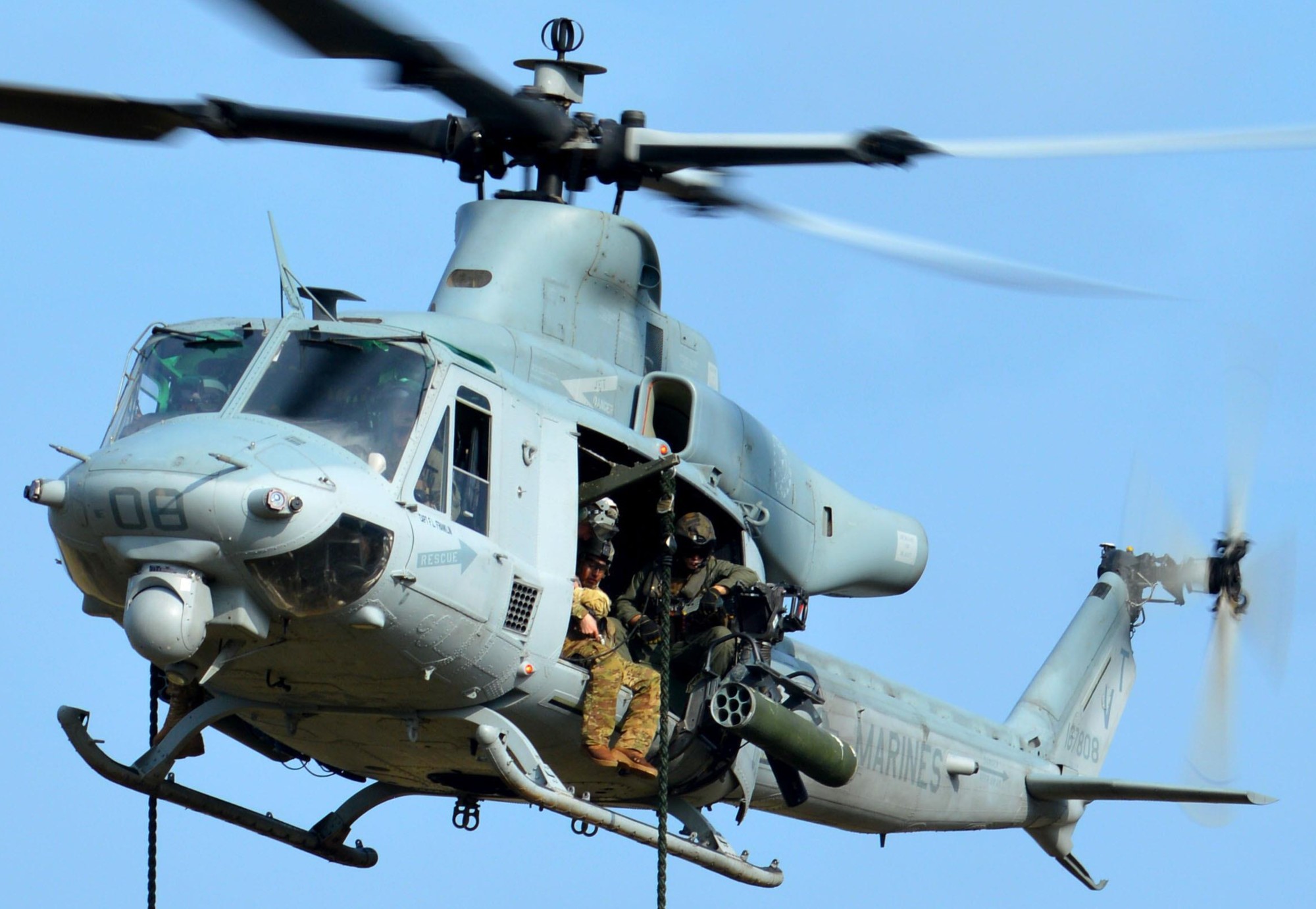 hmla-367 scarface marine light attack helicopter squadron uh-1y venom bellows hawaii 55