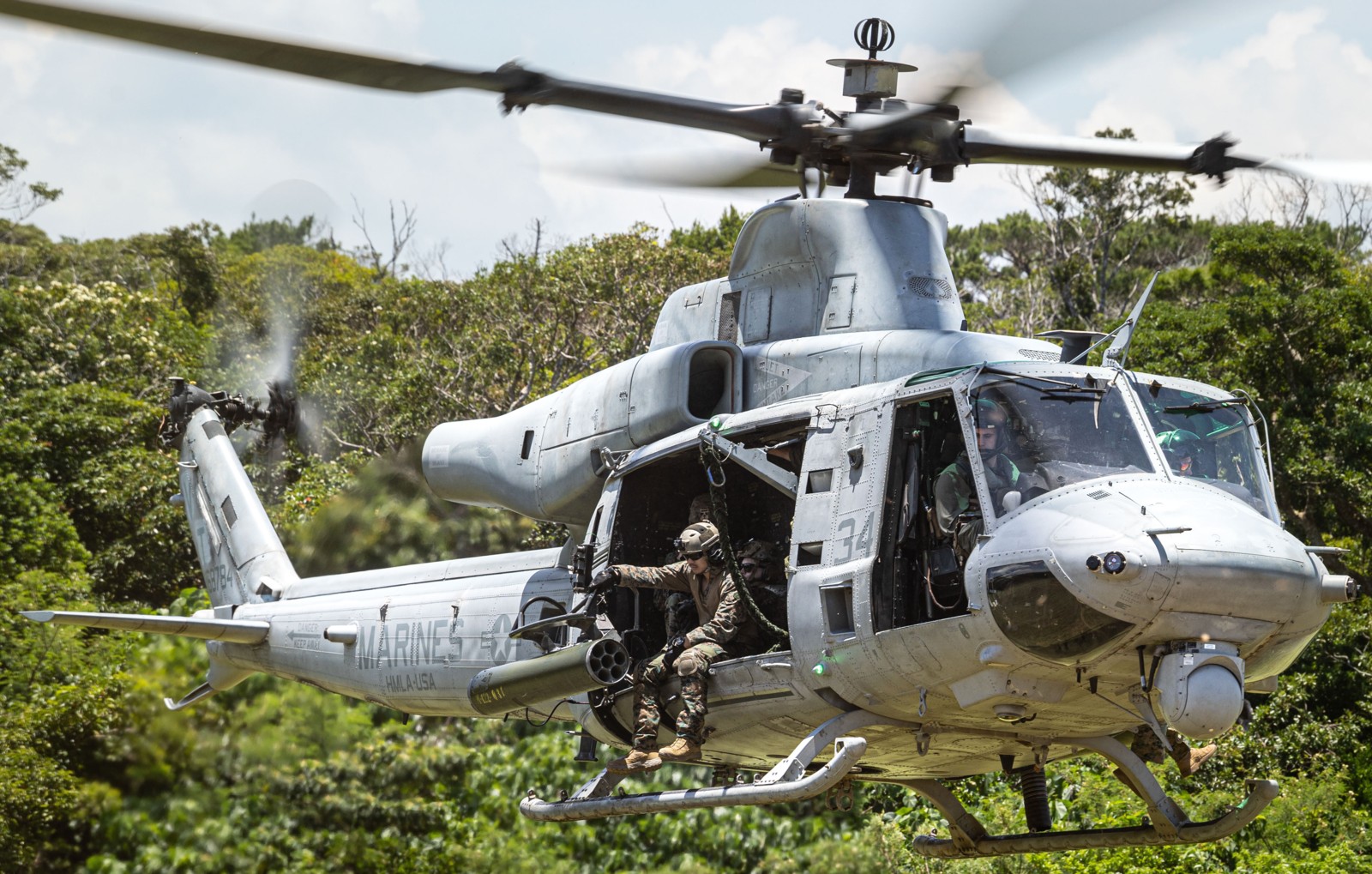 hmla-367 scarface marine light attack helicopter squadron uh-1y venom okinawa japan 2024 131