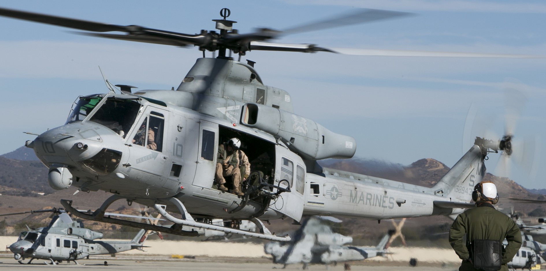 hmla-369 gunfighters marine light attack helicopter squadron uh-1y venom camp pendleton california 36