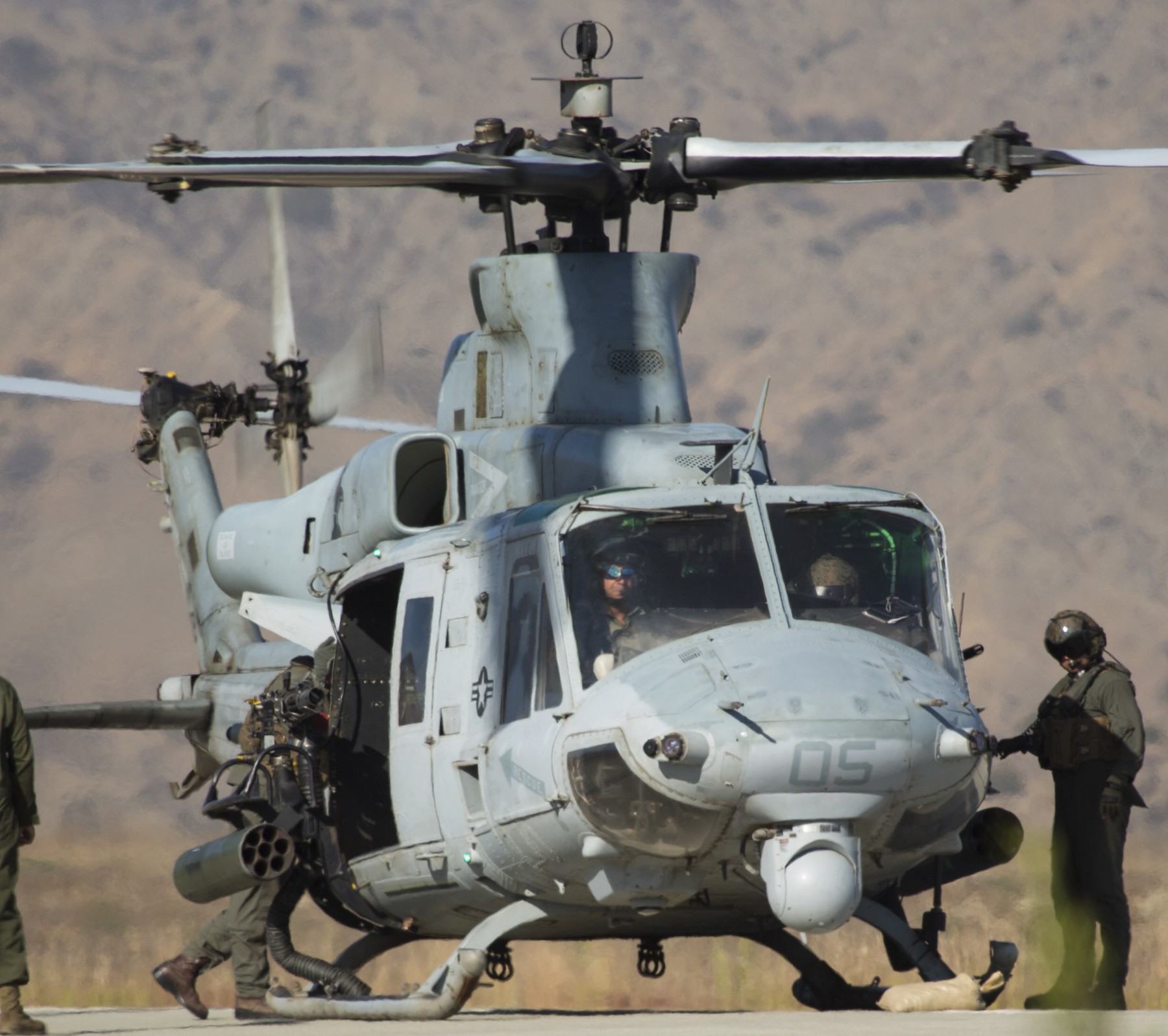 hmla-369 gunfighters marine light attack helicopter squadron uh-1y venom 58