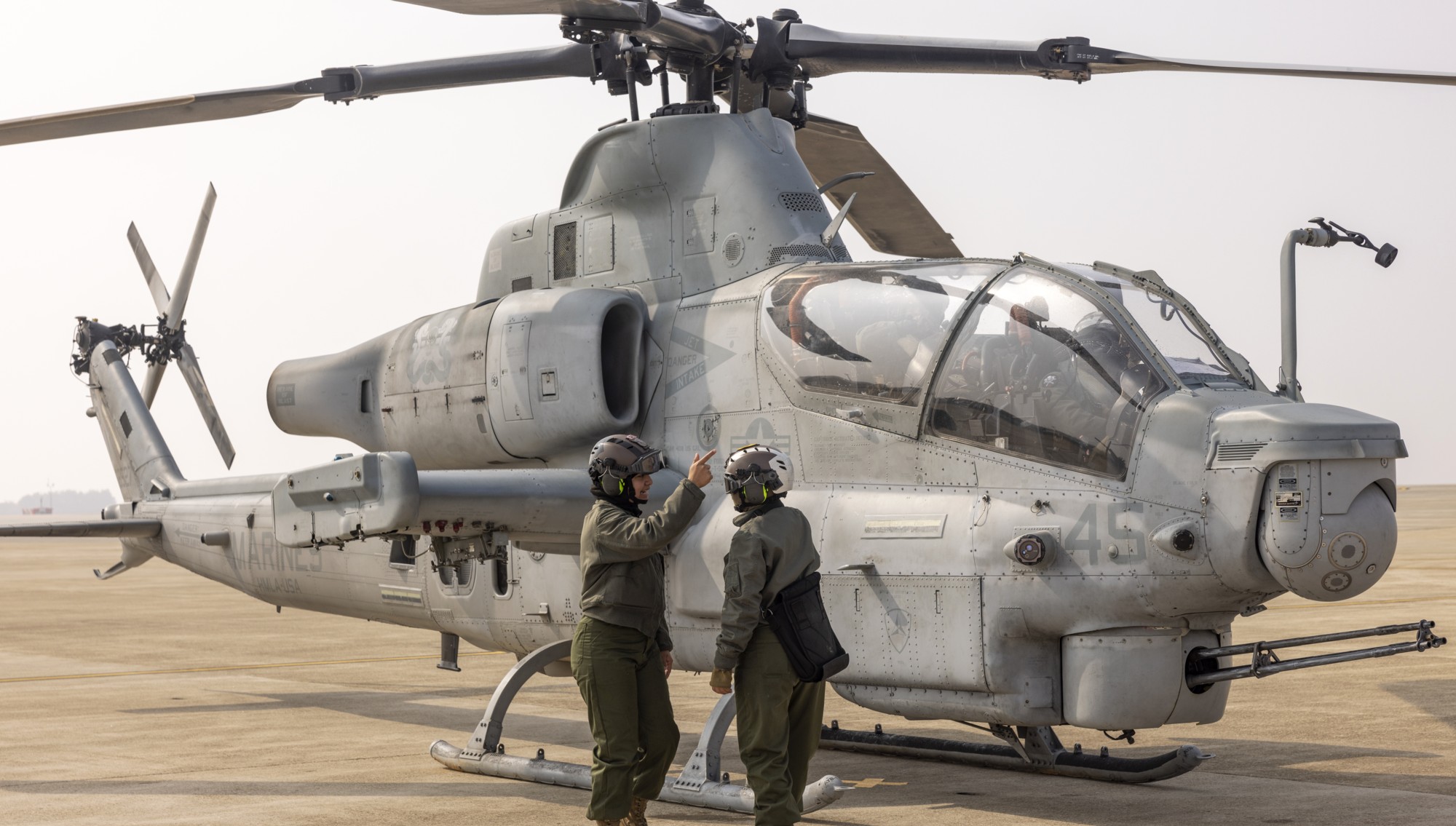 hmla-369 gunfighters marine light attack helicopter squadron ah-1z viper kunsan airbase korea 2024 102