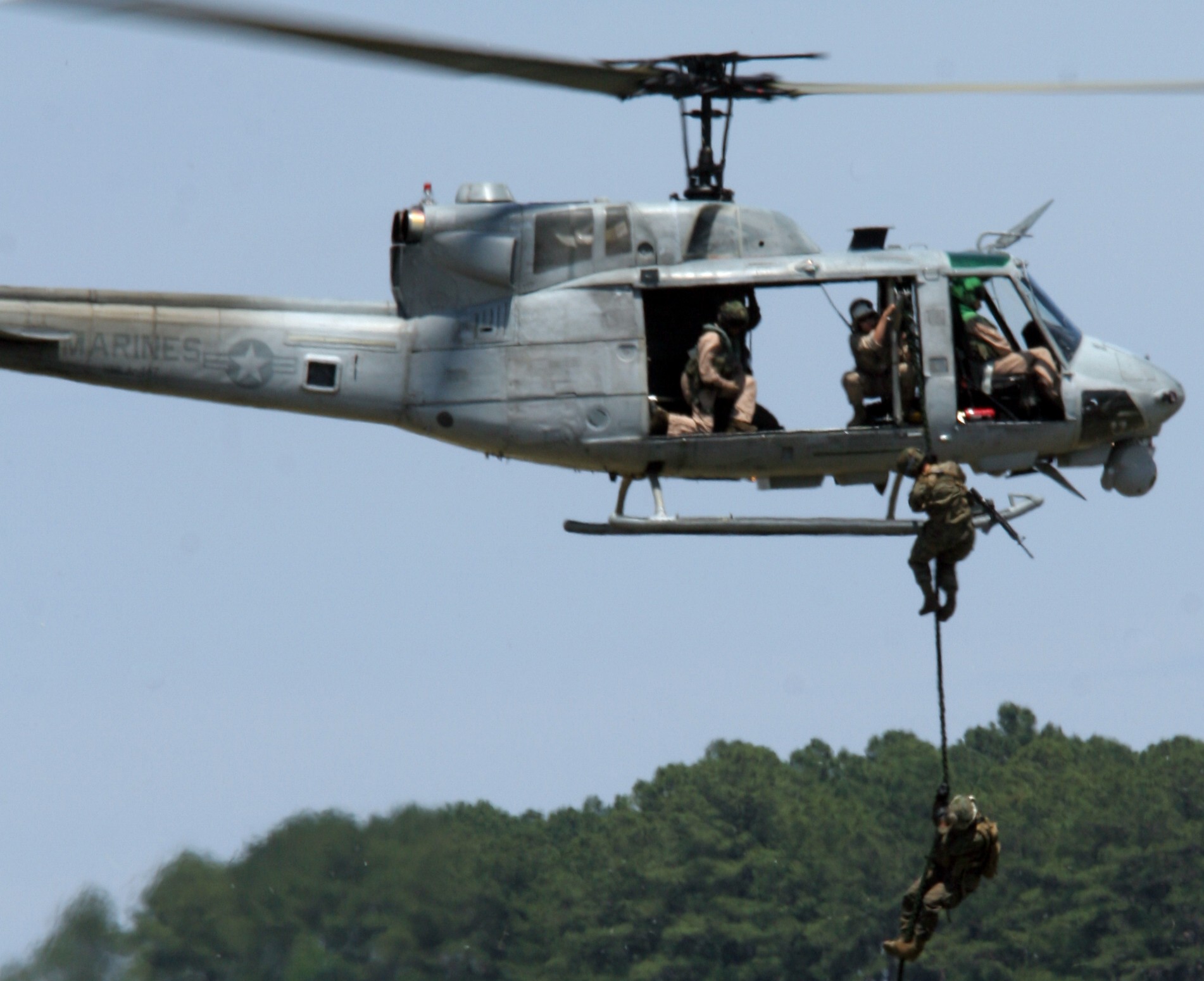 hmla-467 sabers marine light attack helicopter squadron uh-1n twin huey 09