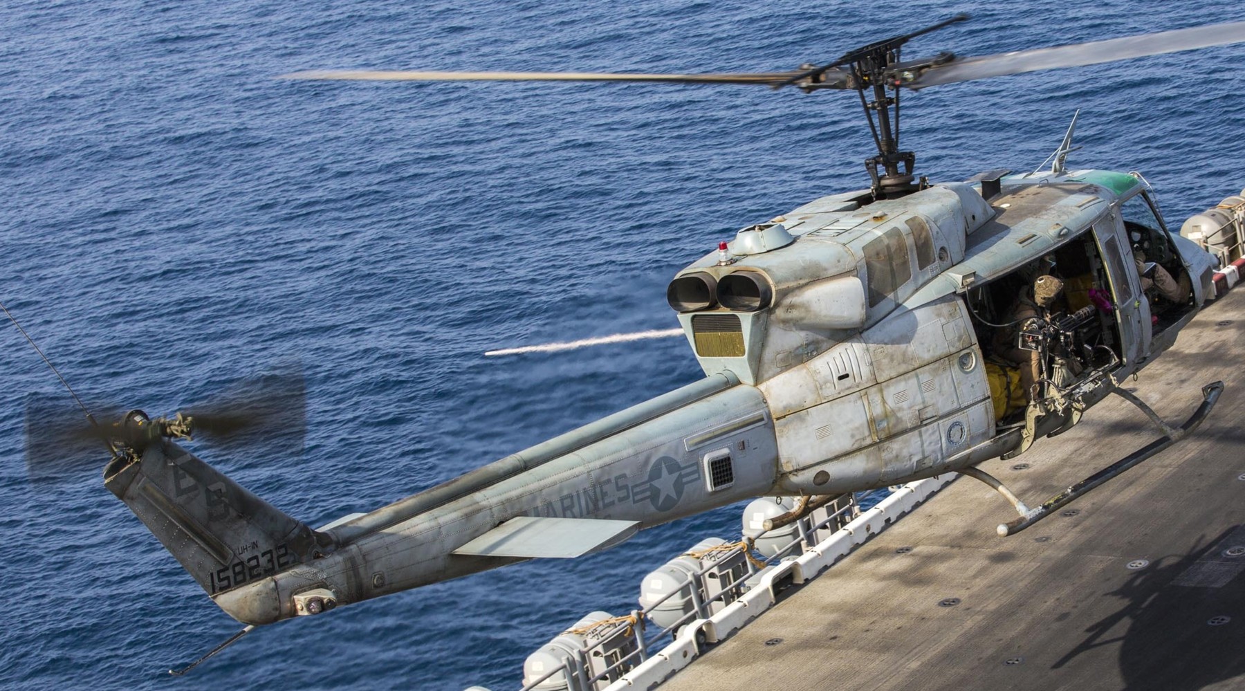 hmla-467 sabers marine light attack helicopter squadron uh-1n twin huey lhd-3 uss kearsarge 44