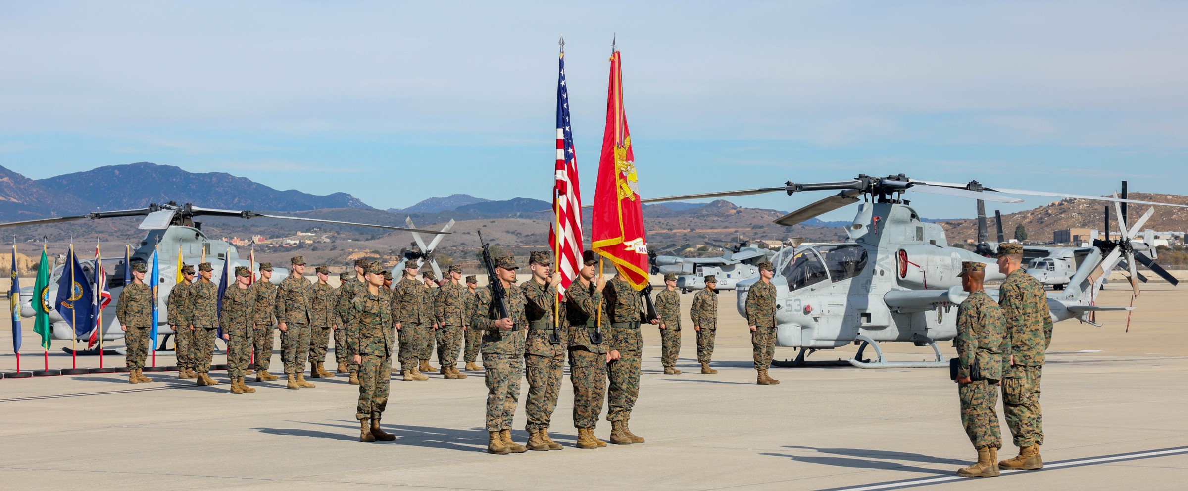 hmla-469 vengenace marine light attack helicopter squadron deactivation ceremony 2022 70