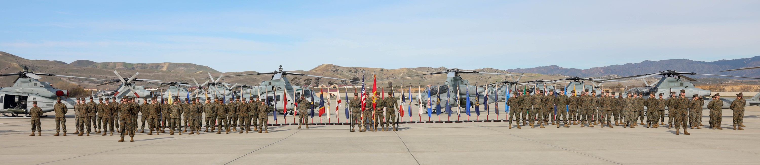 hmla-469 vengenace marine light attack helicopter squadron deactivation camp pendleton 71