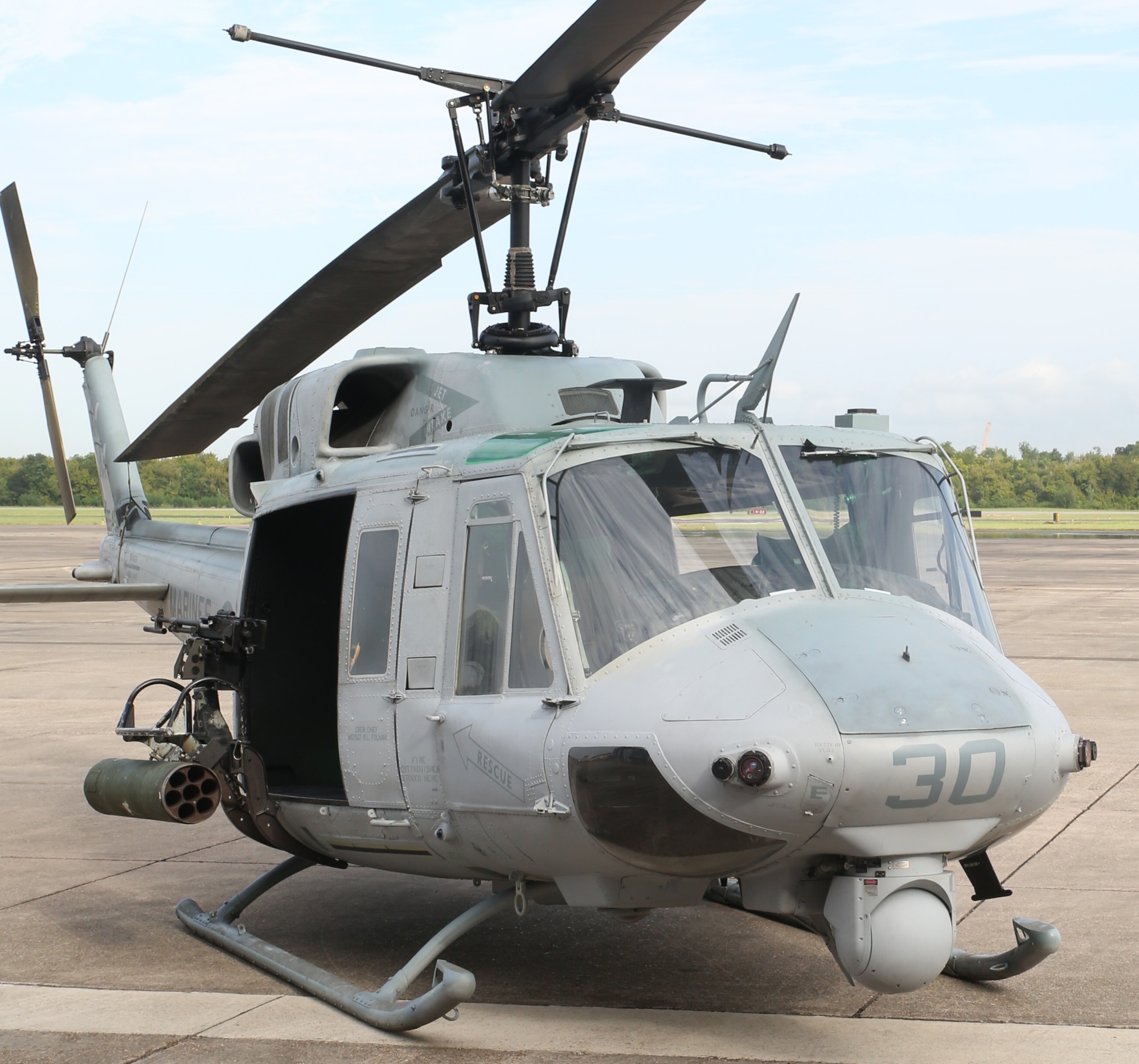 hmla-773 red dog marine light attack helicopter squadron uh-1n twin huey 27