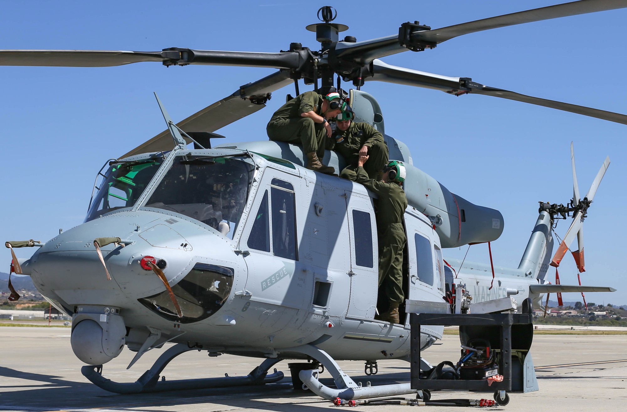 hmla-775 coyotes marine light attack helicopter squadron uh-1y venom 12