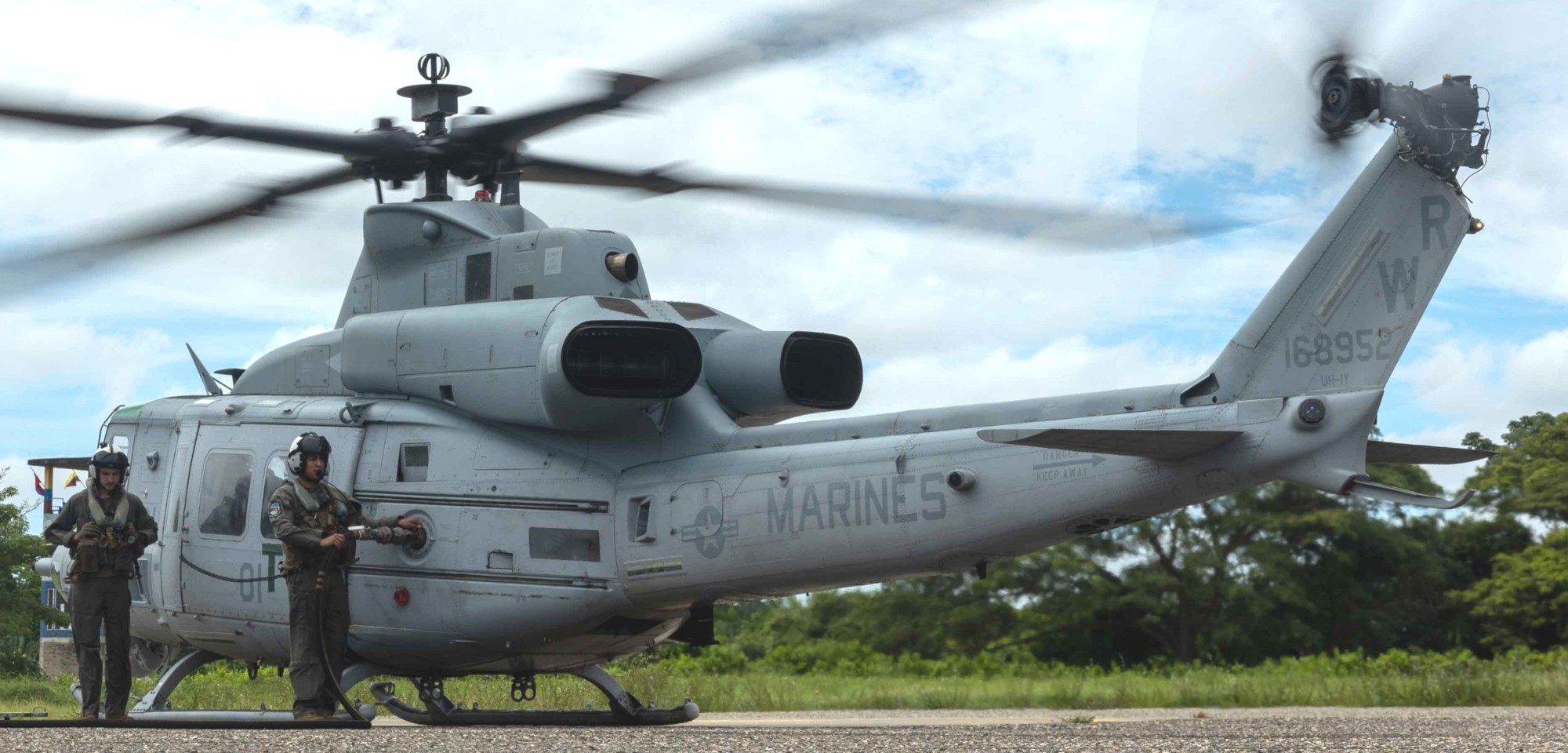 hmla-775 coyotes marine light attack helicopter squadron uh-1y venom unitas colombia 2023 61