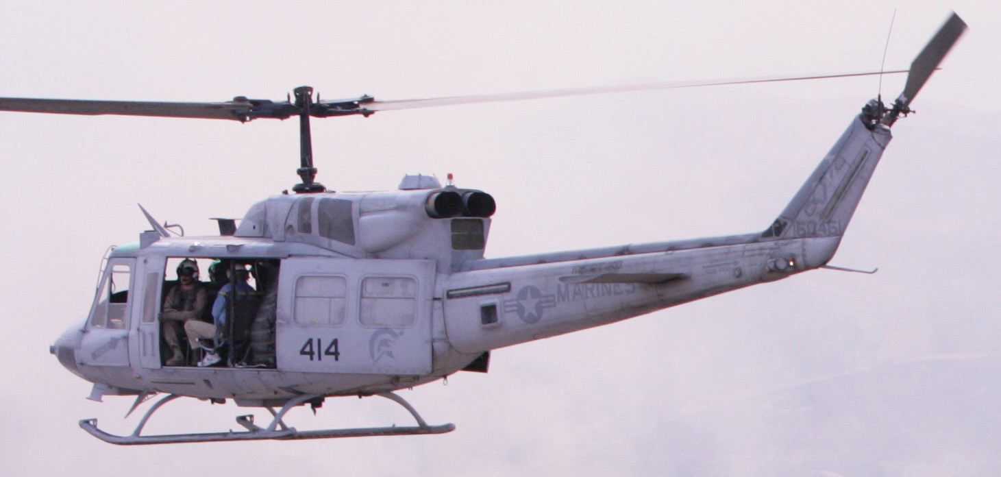 hmlat-303 atlas marine light attack helicopter training squadron uh-1n twin huey 2007