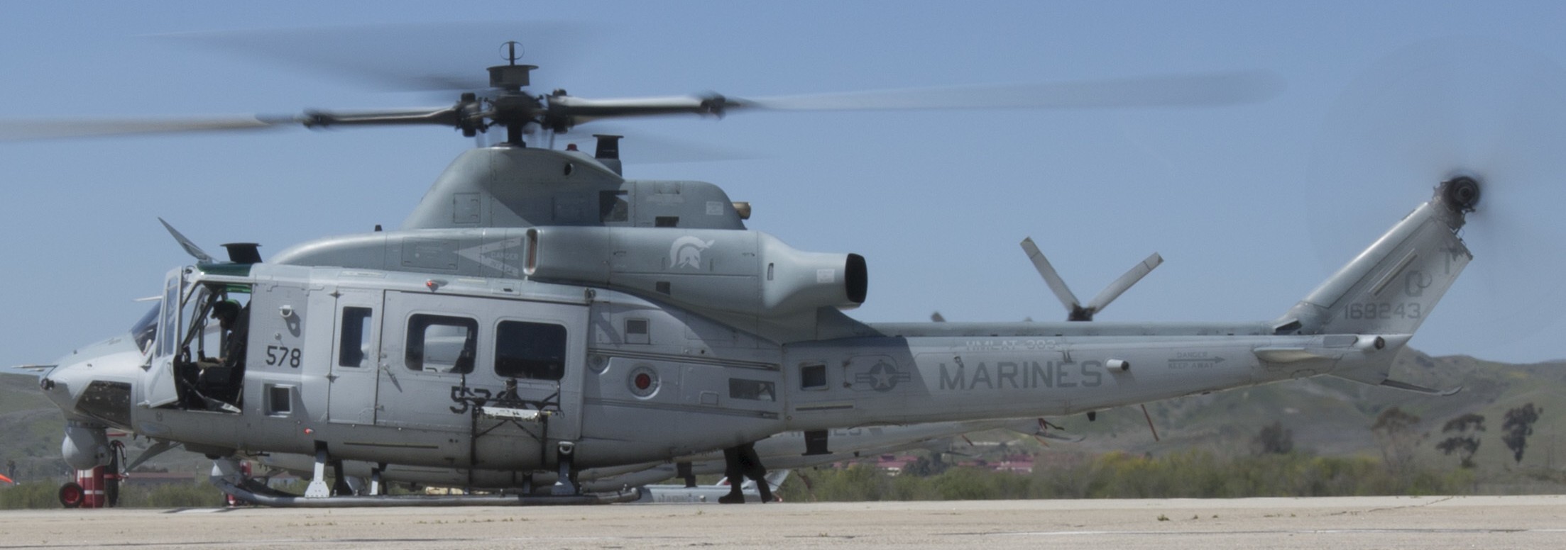 hmlat-303 atlas marine light attack helicopter training squadron uh-1y venom 34